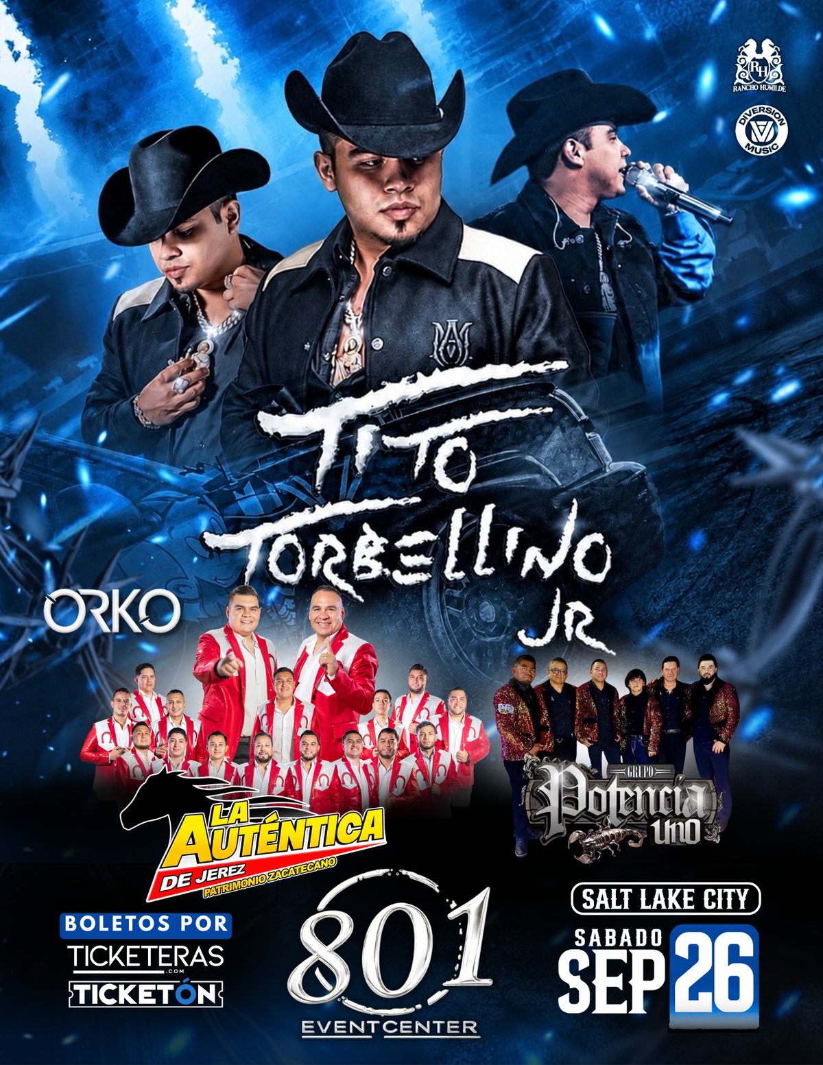 TITO TORBELLINO JR. Y MAS