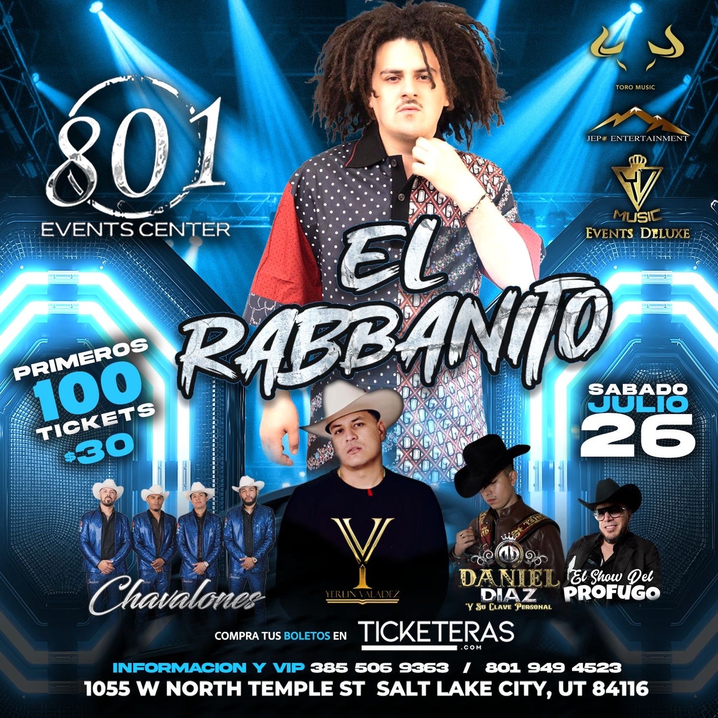 EL RABBANITO/CHAVALONES/YERLIN VALADEZ/DANIEL DIAZ