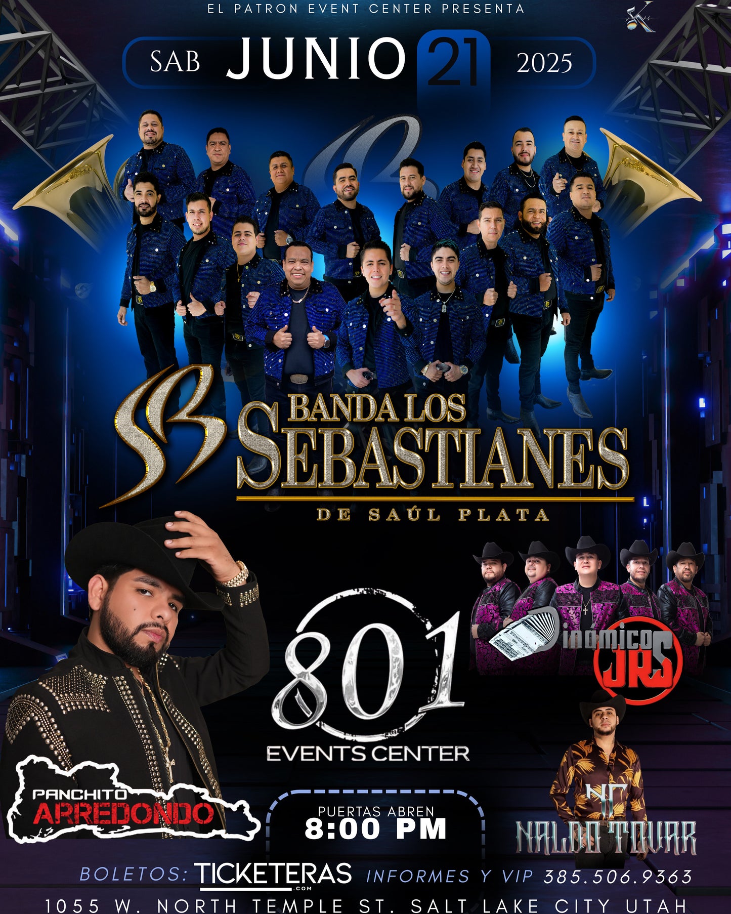 BANDA LOS SEBASTIANES DE SAUL PLATA/PANCHITO ARREDONDO/DINOMICO JRS/NALDO TOVAR