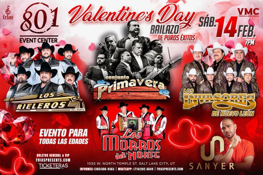 LOS RIELEROS/CONJUNTO PRIMAVERA/LOS INVASORES DE NUEVO LEON/LOS MORROS DEL NORTE