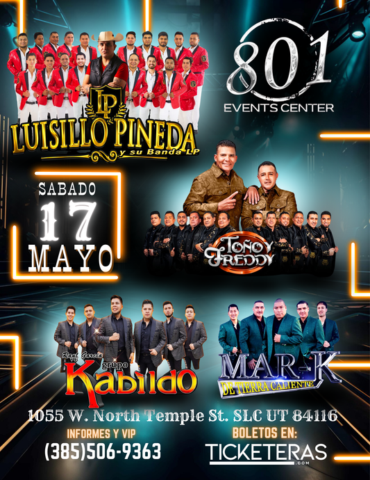 LUISILLO PINEDA Y SU BANDA LP/GRUPO KABILDO/TOÑO Y FREDDY/MAR-K