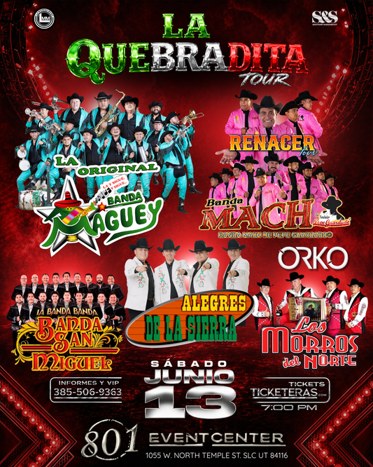 BANDA MAGUEY/BANDA MACH/ALEGRES DE LA SIERRA Y MAS!