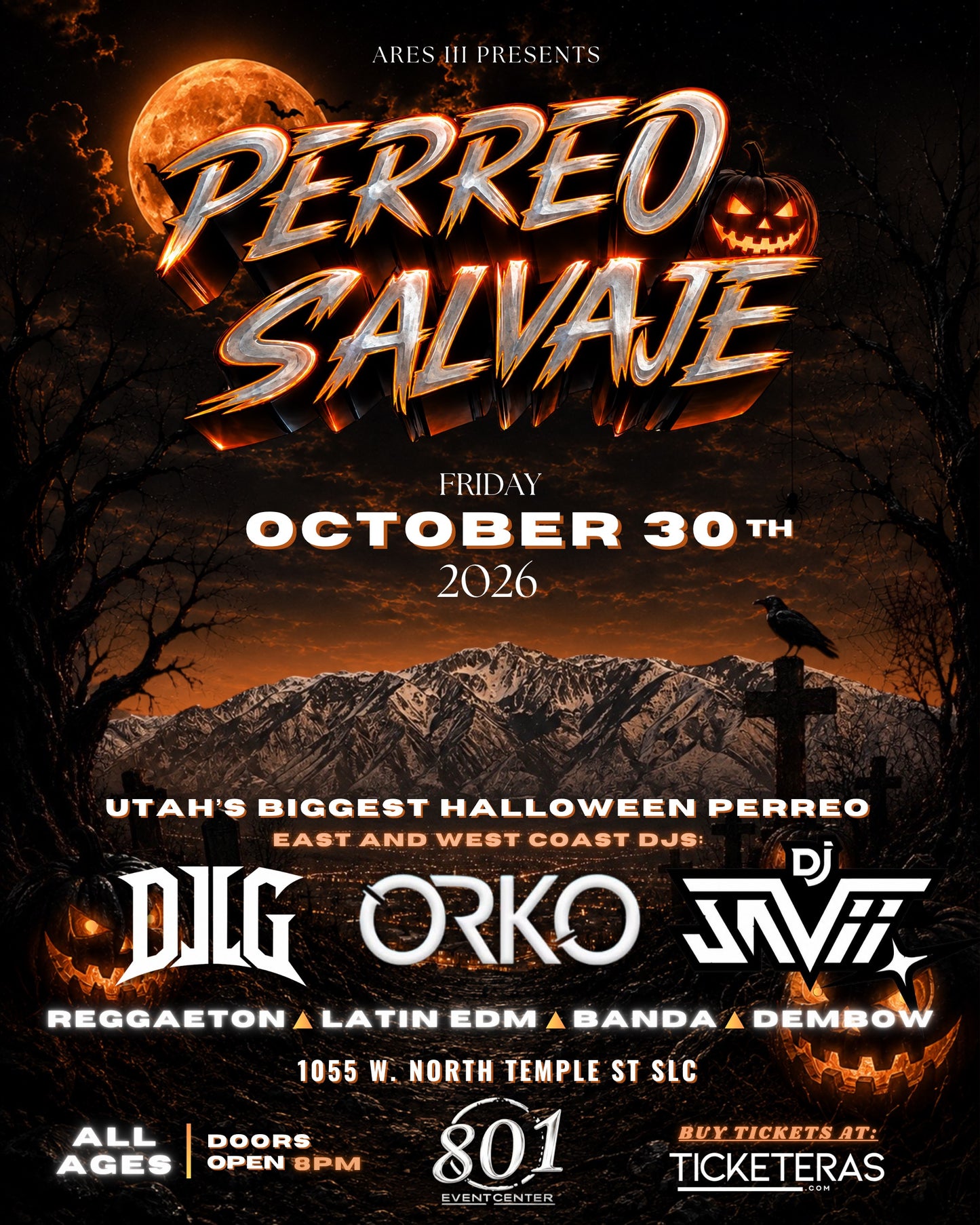 PERREO SALVAJE HALLOWEEN