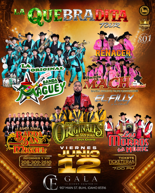 LA QUEBRADITA TOUR (IDAHO)