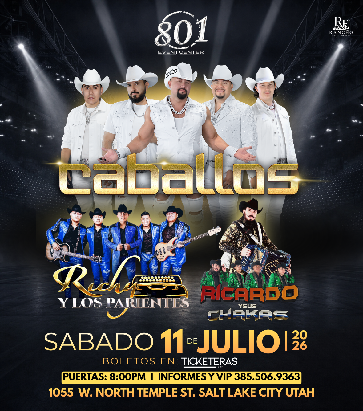 CABALLOS/RICHY Y PARIENTES/RICARDO Y CHAKAS