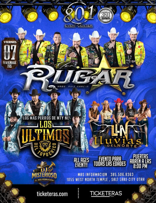 LOS RUGAR/LOS ULTIMOS DEL TOPOCHICO/LAS LLUVIAS DEL NORTE/DJ MISTERIOSO