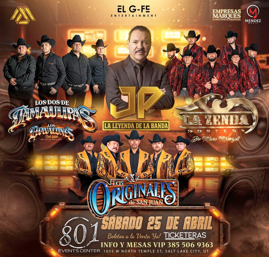 LOS 2 DE TAMAULIPAS/JULIO PRECIADO/LA ZENDA NORTENA/LOS ORIGINALES