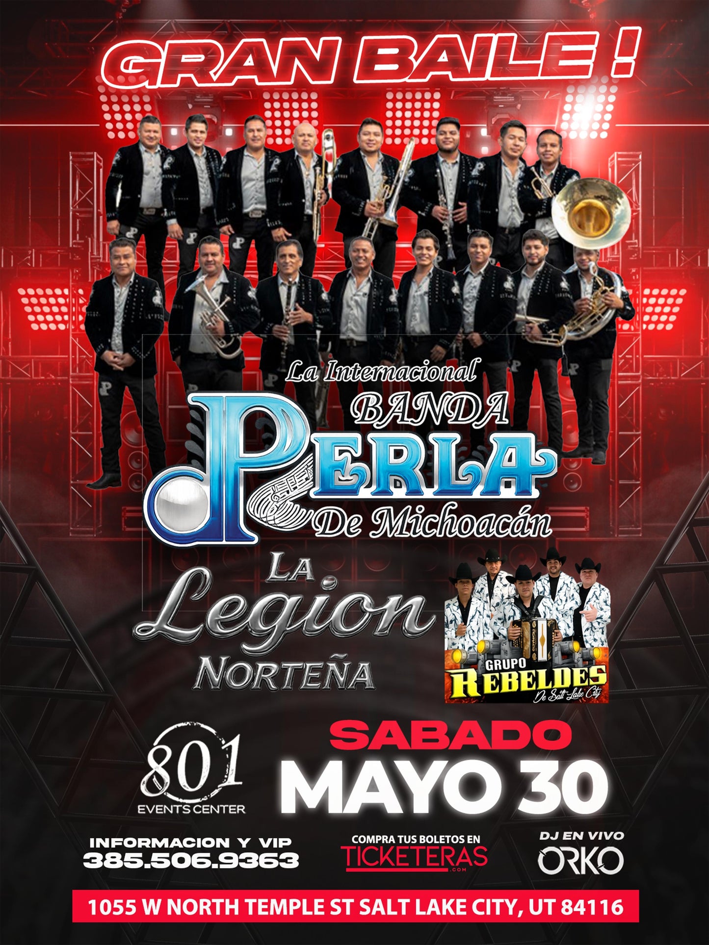 BANDA PERLA/LA LEGION NORTENA/GRUPO REBELDES