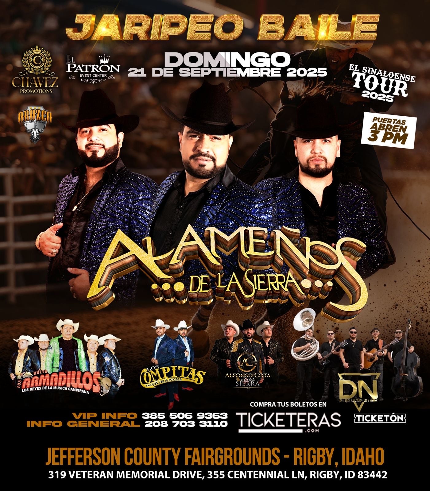 ALAMEÑOS DE LA SIERRA - IDAHO FALLS, IDAHO